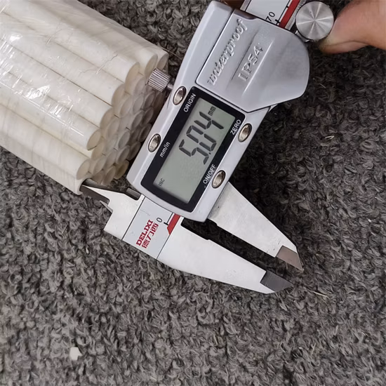 99% 99.7% Al2O3 Alumina Ceramic Square Electrode Tube