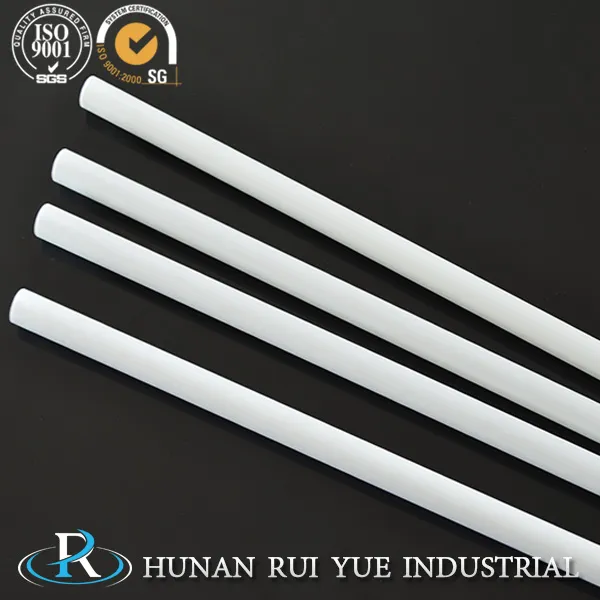 Customized Polished 95% 96% 99% Zirconia/Alumina Al2O3 Ceramic Round Rod for Ignition Electrode
