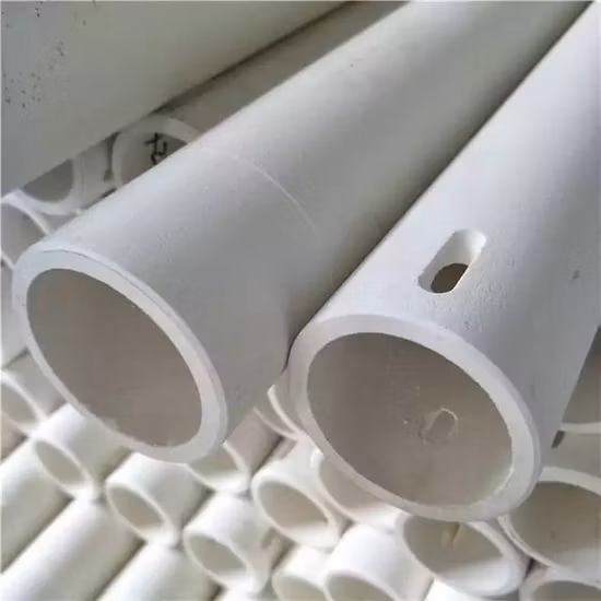 High Temperature Resistance White 95% Alumina Ceramic Tube for Furnace