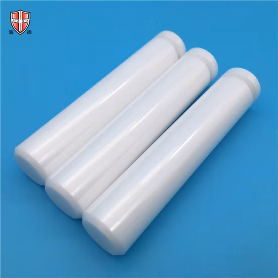 95% 96% 99% Alumina Zirconia Ceramic Rod Plunger Shaft