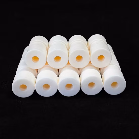 99% 99.7% Al2O3 Alumina Ceramic Square Electrode Tube